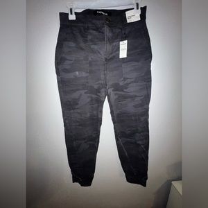 Black Camo Jogger Pant